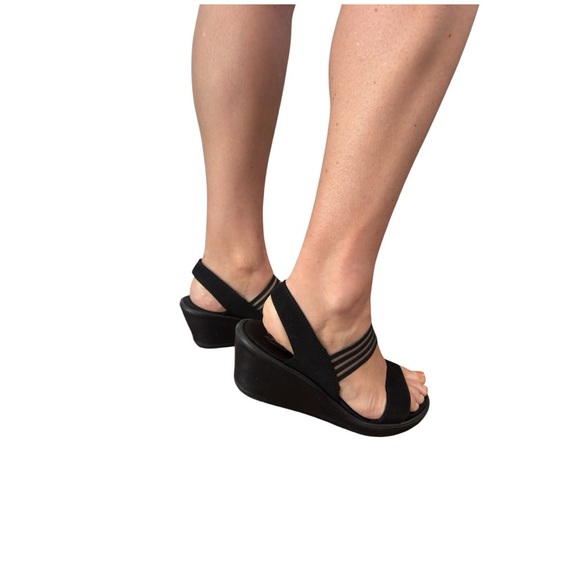 Skechers Memory Foam Wedge Sandals. Worn once! - Picture 9 of 10